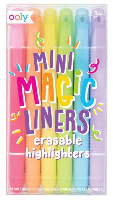 Opakowanie Wymazywalne zakreślacze Mini Magic Liners