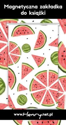 Opakowanie Zakładka magnetyczna - Arbuz