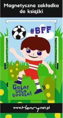 Opakowanie Zakładka magnetyczna - Piłkarz