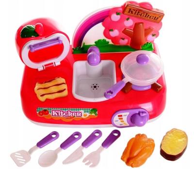 Opakowanie Zestaw kuchenny czerwony + 2 steki