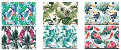 Opakowanie Zeszyt A5/60K kratka Leaves (5szt)