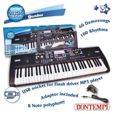 Opakowanie 61 keys electronic keyboard with legs