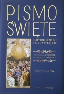 Biblia Tysiąclecia Pismo Święte Starego i Nowego Testamentu. Autor:   Praca zbiorowa. SmakLiter.pl Okładka książki Biblia Tysiąclecia Pismo Święte Starego i Nowego Testamentu
