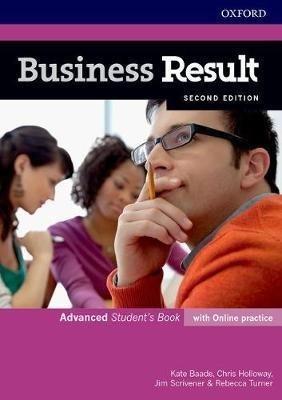 Business Result 2E Advanced SB + online practice. Autor: Baade Kate, Holloway Christopher, Hughes John. SmakLiter.pl Okładka książki Business Result 2E Advanced SB + online practice