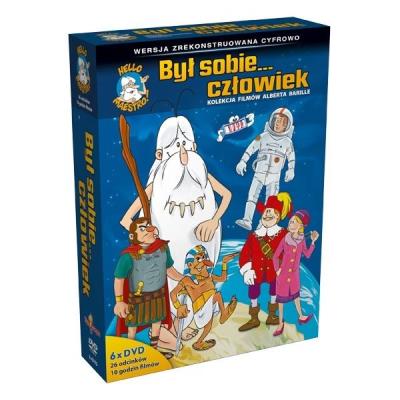 Był sobie człowiek DVD. Wydawca: Hippocampus. SmakLiter.pl Opakowanie Był sobie człowiek DVD