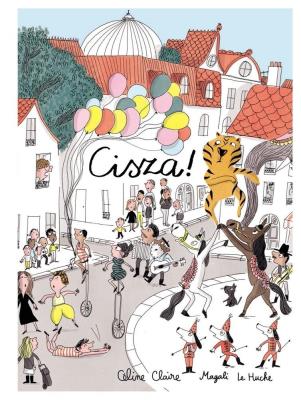 Cisza. Autor: Celine Claire. SmakLiter.pl Okładka książki Cisza