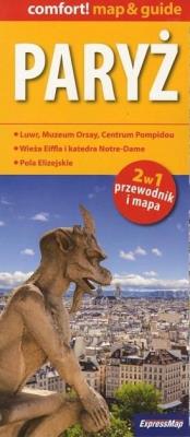 Okładka książki Comfort! map&guide Paryż 2w1 w.2019
