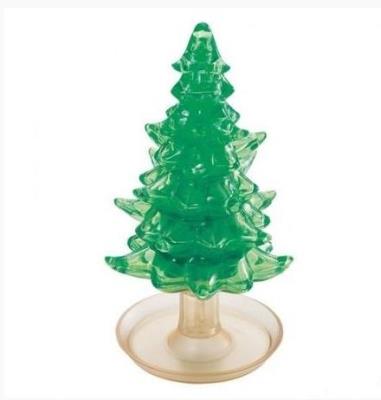 Crystal puzzle duże Choinka. Wydawca: Bard Centrum Gier. SmakLiter.pl Opakowanie Crystal puzzle duże Choinka