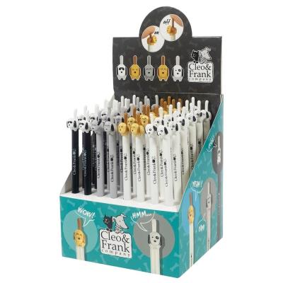 Opakowanie Długopis aut z figurką Cleo i Frank(48szt) DERFORM