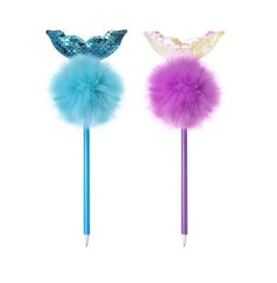 Opakowanie Długopis Syrena z pomponem (24szt)