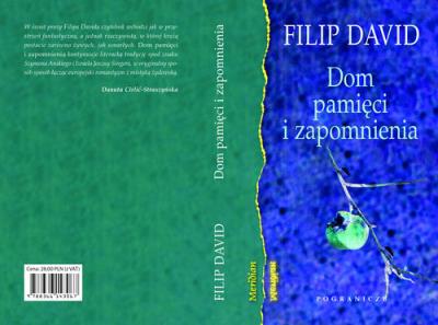 Dom pamięci i zapomnienia. Autor: Dawid Filip. SmakLiter.pl Okładka książki Dom pamięci i zapomnienia