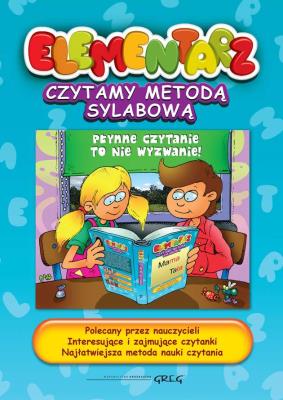 Elementarz - czytanie metodą sylabową TW Greg. Autor: Karczmarska-Strzebońska Alicja. SmakLiter.pl Okładka książki Elementarz - czytanie metodą sylabową TW Greg