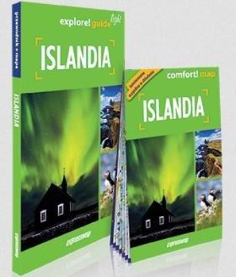 Explore! guide light Islandia w.2019. Autor: Bajer Justyna. SmakLiter.pl Okładka książki Explore! guide light Islandia w.2019