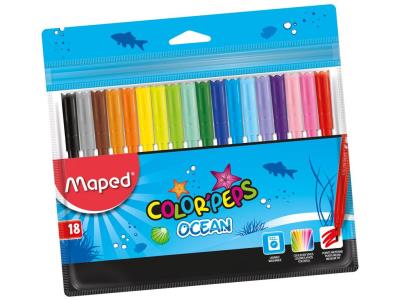 Opakowanie Flamastry Colorpeps Ocean 18 kolorów MAPED