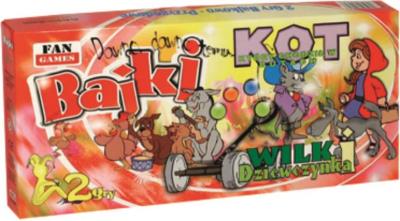 GRA 2W1 KOT KTÓRY CHODZIŁ W BUTACH WILK I DZIEWCZYNKA. Wydawca: Fan. SmakLiter.pl Opakowanie GRA 2W1 KOT KTÓRY CHODZIŁ W BUTACH WILK I DZIEWCZYNKA