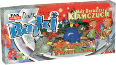 GRA 2W1 SMOK WAWELSKI MAŁY DREWNIANY KŁAMCZUCH. Wydawca: Artyzan. SmakLiter.pl Opakowanie GRA 2W1 SMOK WAWELSKI MAŁY DREWNIANY KŁAMCZUCH