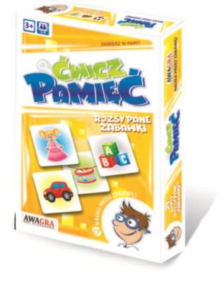 Opakowanie GRA ZABAWKI ĆWICZ PAMIĘĆ