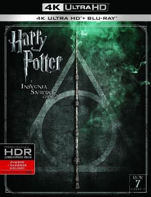 Harry Potter i Insygnia Śmierci cz.2 (2Blu-ray) 4K. Autor: David Yates. SmakLiter.pl Okładka książki Harry Potter i Insygnia Śmierci cz.2 (2Blu-ray) 4K