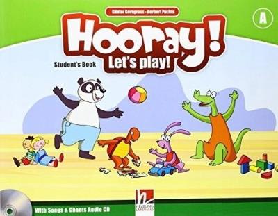 Hooray! Let's Play! A SB +CD. Autor: Gnter Gerngross. SmakLiter.pl Okładka książki Hooray! Let's Play! A SB +CD