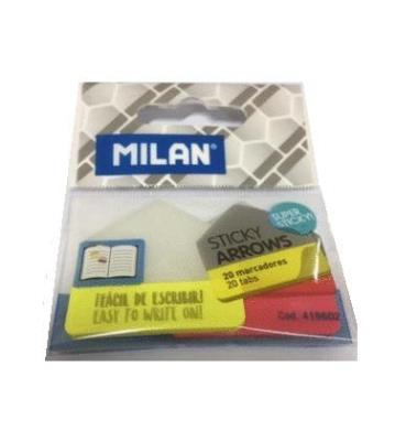 Opakowanie Indeksy przeźroczyste strzałki MILAN