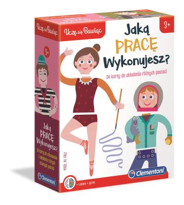 Jaka jest twoja praca?. Wydawca: Clementoni. SmakLiter.pl Opakowanie Jaka jest twoja praca?