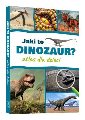 Jaki to dinozaur? Atlas dla dzieci. Autor: Rudź Przemysław. SmakLiter.pl Okładka książki Jaki to dinozaur? Atlas dla dzieci