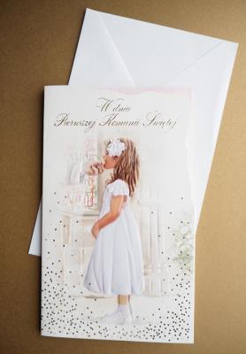 Opakowanie Karnet Komunia + koperta ARGUS