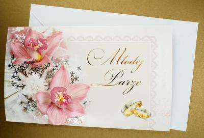 Opakowanie Karnet Ślub z kopertą