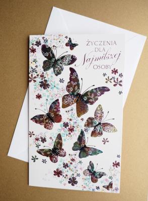 Opakowanie Karnet życzenia + koperta ARGUS