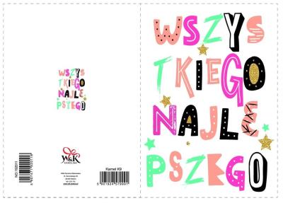 Opakowanie Kartka okolicznościowa NO:192011
