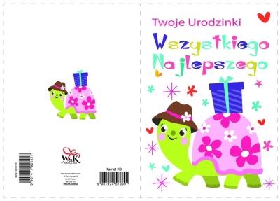 Opakowanie Kartka okolicznościowa NO:192021