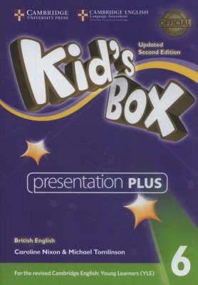 Kid's Box Level 6 Presentation Plus DVD-ROM British English. Autor: Nixon Caroline, Tomlinson Michael. SmakLiter.pl Okładka książki Kid's Box Level 6 Presentation Plus DVD-ROM British English