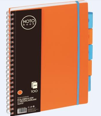 Opakowanie Kołobrulion A4/100K kratka pomarańczowy GRAND