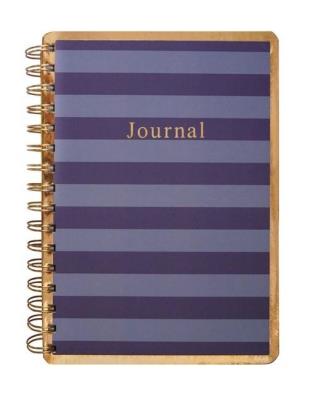 Opakowanie Kołonotes A5/150K fioletowe paski Journal