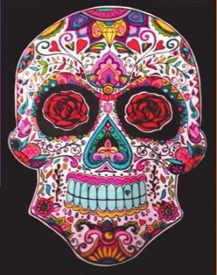 Opakowanie Kolorowanka Welwetowa 47x35 Czacha