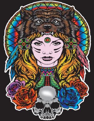 Opakowanie Kolorowanka Welwetowa 47x35 Wojowniczka