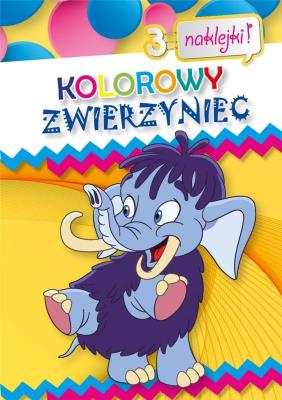 Okładka książki Kolorowy zwierzyniec 3