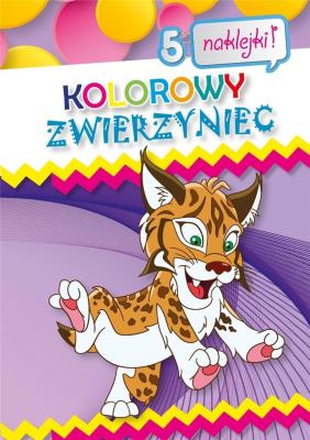 Okładka książki Kolorowy zwierzyniec 5