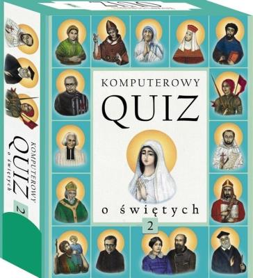 Komputerowy quiz o świętych cz.2. Autor:   Praca zbiorowa. SmakLiter.pl Okładka książki Komputerowy quiz o świętych cz.2