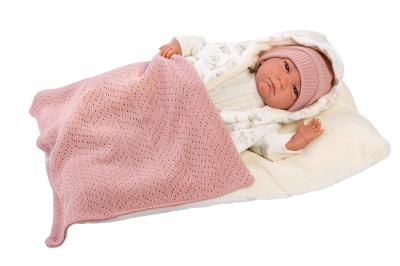 Opakowanie Lalka 18008 Reborn niebieski 42cm