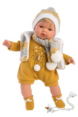 Opakowanie Lalka 38557 Sasza płącząca chłopiec 38cm