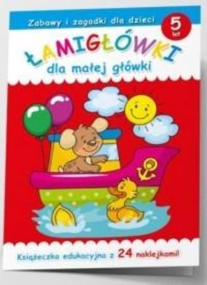 Okładka książki Łamigłówki dla małej główki 5 lat