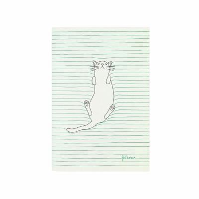 Opakowanie Mały Zeszyt - Feline Fine (Green)