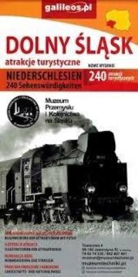 Okładka książki Mapa atrakcji tur. - Dolny Śląsk w.niemecka