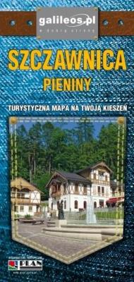 Okładka książki Mapa kieszonkowa - Szczawnica, Pieniny