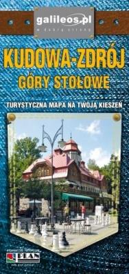Okładka książki Mapa kieszonkowa - Kudowa Zdrój, Góry Stołowe
