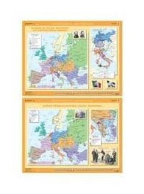 Opakowanie Mapa ścienna - Europa od wojny krymskiej do... NE
