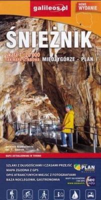 Okładka książki Mapa - Śnieżnik, Międzygórze 1:20 000