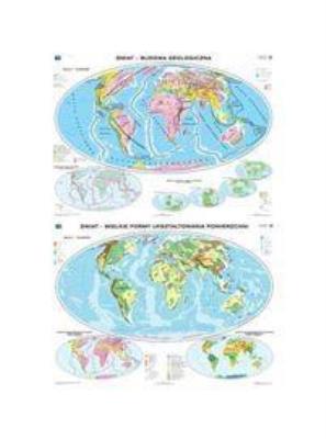 Opakowanie Mapa - Świat. Budowa geologiczna NE