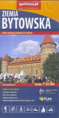 Okładka książki Mapa - Ziemia Bytowska 1:65 000